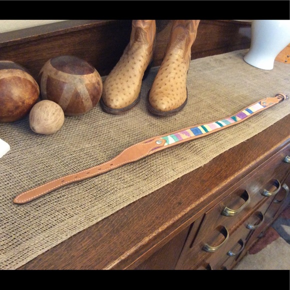 Circle Y of Yoakum belt handmade in Texas. - Picture 4 of 4